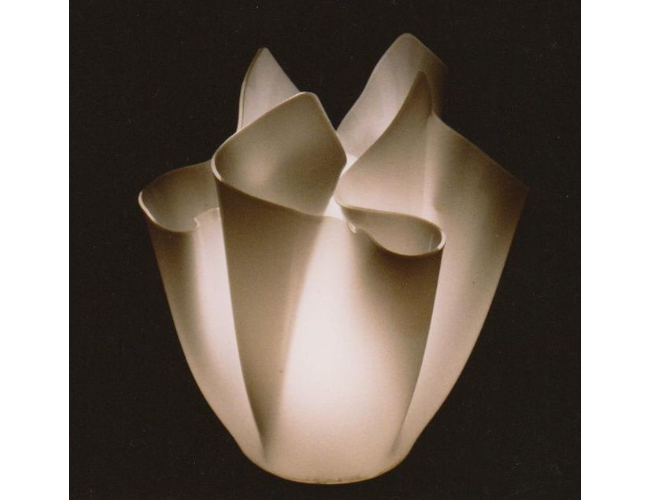 Lampe mouchoir blanche